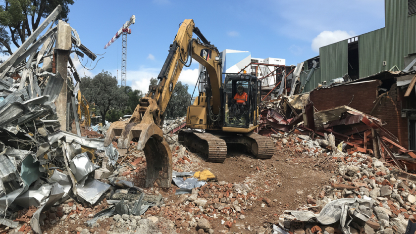 Sydney Demolition Site