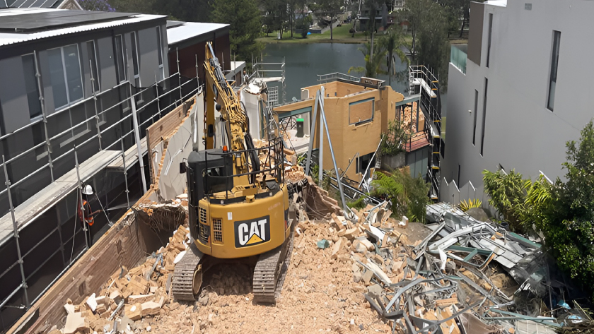 Sydney Demolition Site
