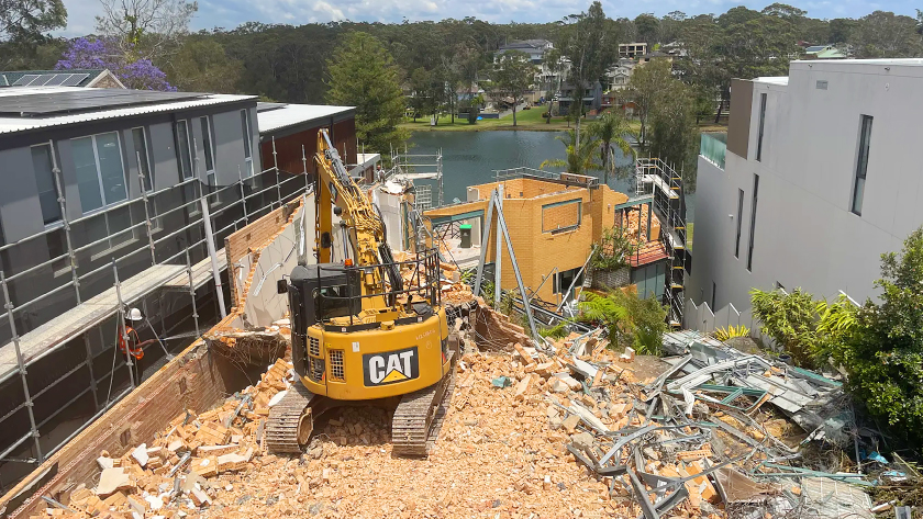 Sydney Demolition Site