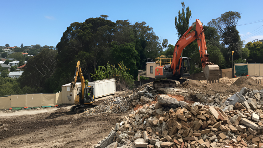 Sydney Demolition Site
